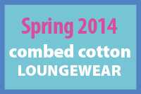 2014 combed cotton loungewear Snoozies